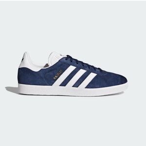 Adidas Originals Gazelle Men's Blue Suede Shoes